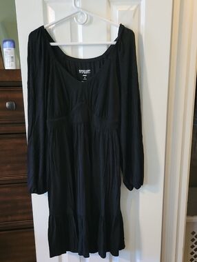 Plus Size Torrid Stretchy, Cotton,  Black Dress